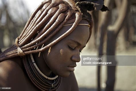 Beautiful Himba Woman In Namibia High Res Stock Photo Getty Images