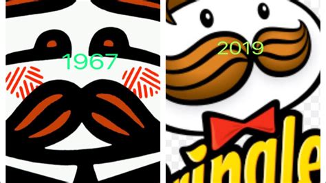 Evolution Of Pringles Logo 1967 2019 Youtube