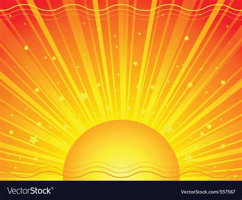Sun Rays Royalty Free Vector Image Vectorstock