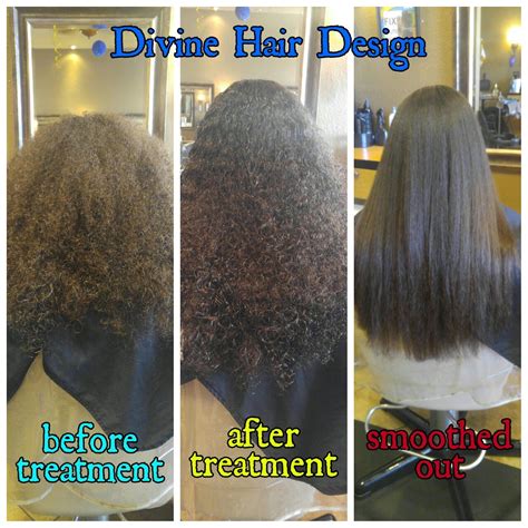 Brazilian Blowout On Very Curly Hair Before And After Curly Hair Care
