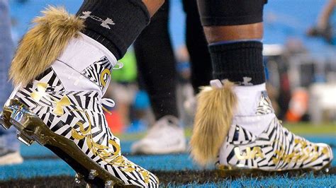 Cam Newtons Spectacular Foxtail Cleats Are Now Available For Your Feet