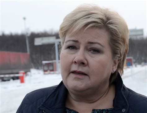 Erna Solberg Is On Her Way To The White House The Independent Barents