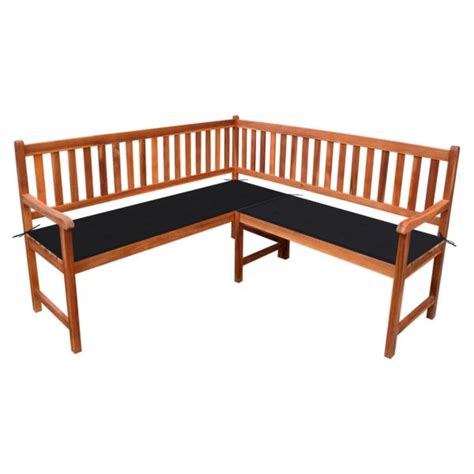 Dropship Patio Corner Bench With Cushions 59 Solid Acacia Wood To Sell