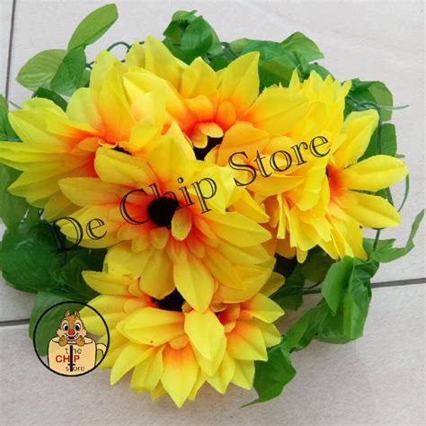 Hiasan pintu / wall decoration 10cm x 30cm tema assalamualaikum a311. Gambar Bunga Matahari Dari Plastik Kresek - Gambar Terbaru HD