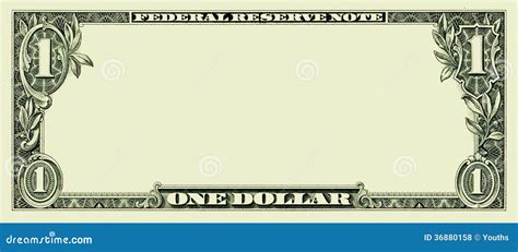 Dollar Bill Template Free Card Template