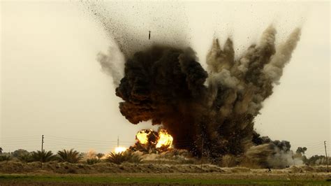 Wallpaper Sky War Smoke Explosion Military Bombs Pollution