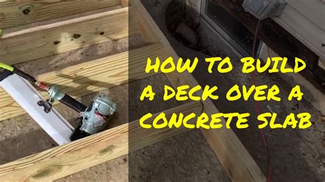 How To Lay Decking On Concrete Floor Flooring Site