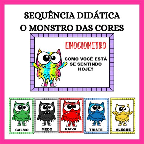 SEQUÊNCIA DIDÁTICA O MONSTRO DAS CORES Atividades Compartilhadas