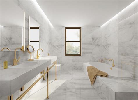 Welcome to our gallery featuring white carrara bathroom countertops marble design ideas. Carrara Marble Tile White Bathroom Design Ideas - Modern ...