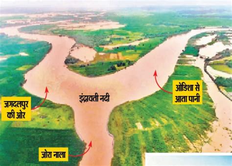 Indravati River District Johar Chhattisgarh India