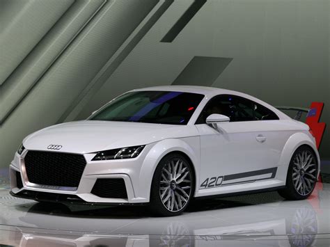 Audi Tt Quattro Sport Concept Weltpremiere Auf Dem Genfer Autosalon