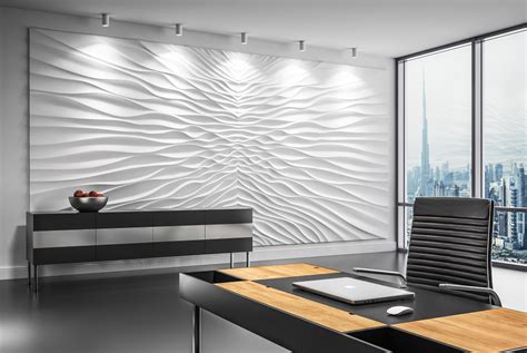 3d Gypsum Mural Model Illusion 3d Wall Panels Textured Wall Panels