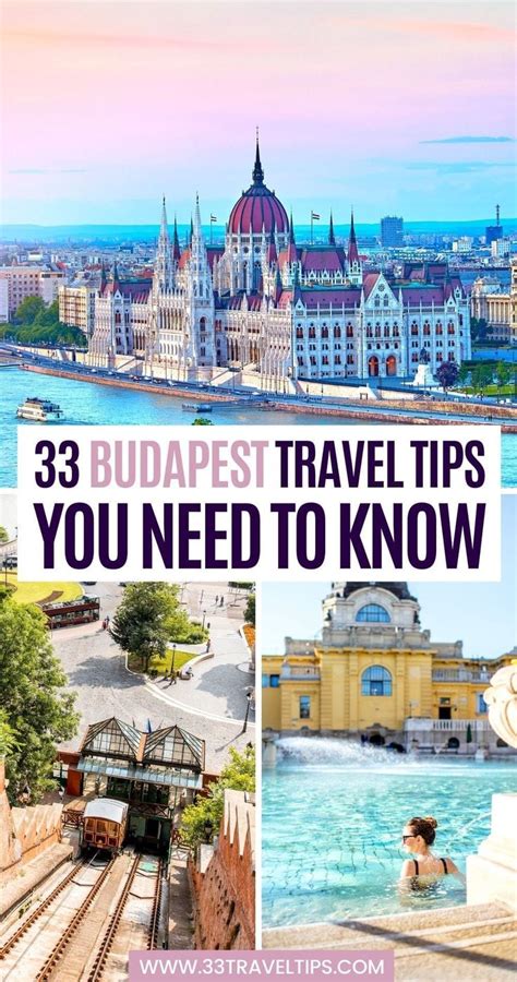 Budapest Travel Tips You Need To Know About In 3 Days Including The