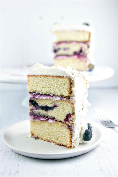 Vanilla Layer Cake With Blueberry Cardamom Curd Bunsen Burner Bakery