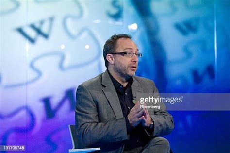 Interview With Wikipedia Co Founder Jimmy Wales Photos And Premium High