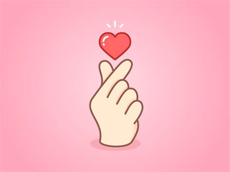 Dribbble Fingerheart Png By Marc