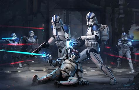 Artstation 501st Clone Troopers Star Wars Fan Art
