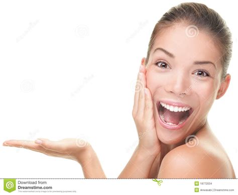 Skin Care Beauty Woman Stock Photo Image Of Expression