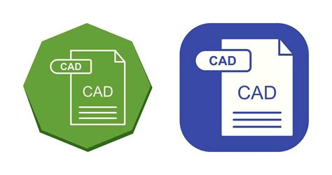 Cad Vector Icon 33705925 Vector Art At Vecteezy