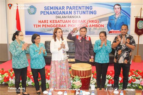 Peringati Hkg Tp Pkk Gelar Seminar Parenting Pemerintah Kota Ambon