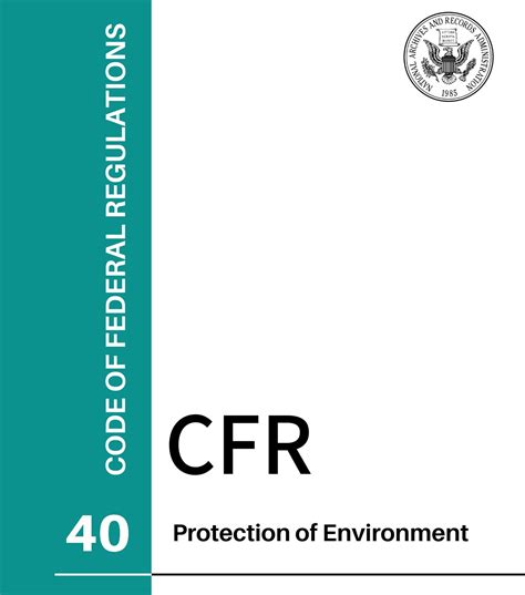 Protection Of Environment Cfr 40 Amnautical