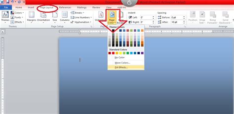 Wechseln sie zu design #a0 seitenfarbe. Tips to Print Background Color in Microsoft Word