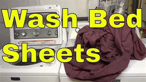 How To Wash Bed Sheets Step By Step Tutorial Youtube