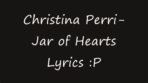 jar of hearts lyrics