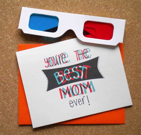 Ships to you, hand write your message in the insert. 18 Creative DIY Mothers Day Cards