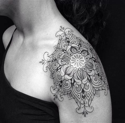 Mandala Shoulder Tattoo By Pepe Vicio Tattoomagz › Tattoo Designs