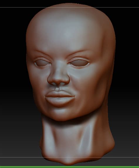 Woman Face Wip Zbrushcentral