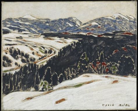 David B Milne Adironacks High Peaks C 1927 Musée Des Beaux Arts