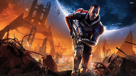 Commander Shepard Mass Effect 2 Game Hd Wallpaper Pxfuel