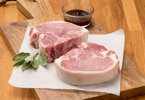 Bone In Thick Cut Pork Chops Carlton Farms Gourmet Meats