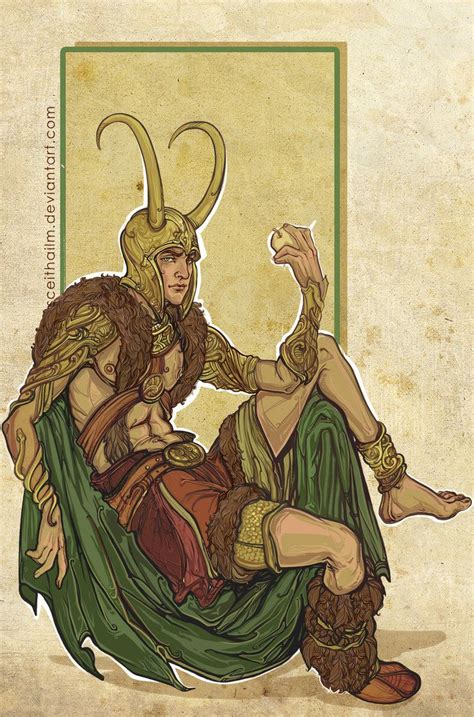 Loki Sketch By Sceithailm On Deviantart Loki Norse Mythology Mythology