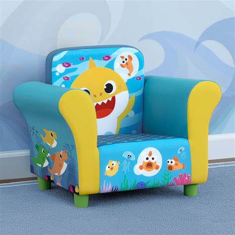 Baby Shark Upholstered Chair Delta Children