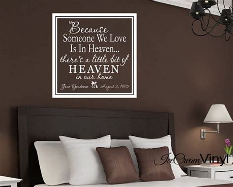 Discover and share in memory of dad quotes. For granny Elaine. PERSONALIZED Loving Memory Wall Decal ...