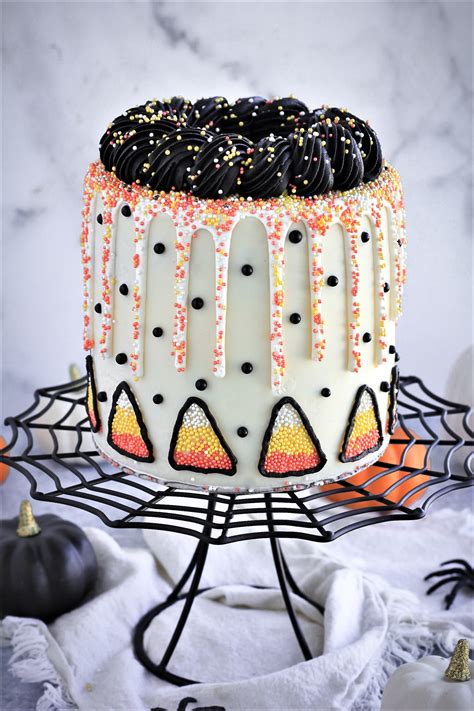 White Halloween Cake The Cake Boutique