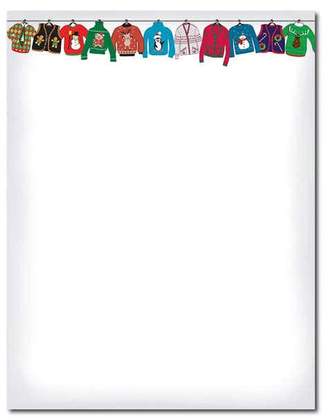 Ugly Sweater Border Clipart 10 Free Cliparts Download Images On