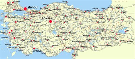 Looking for a location within turkey? Turkije landkaart | Afdrukbare plattegronden van Turkije ...