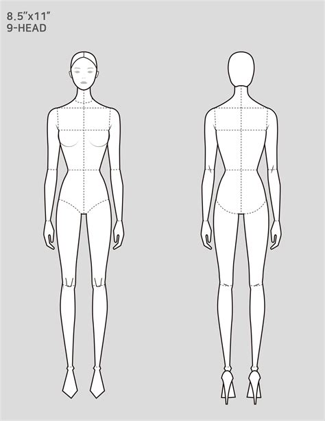 Female Body Template Drawing Web This Tutorial Will Help You Gain More Confidence In Creating A