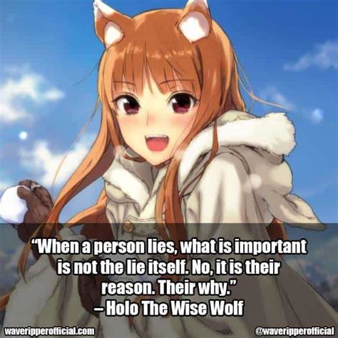 25 Spice And Wolf Quotes To Live Life To The Fullest Waveripperofficial