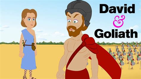 David And Goliath Popular Bible Stories I Holy Tales Childrens