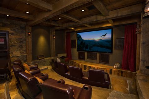Eclectic Media Room Eclectic Home Theater Other Houzz