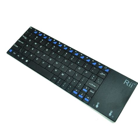 Review Rii Mini K12 Ultra Slim Wireless Keyboard With Touchpad Cord