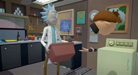 Rick And Morty Virtual Rick Ality Trailer Gives Us Everything We Want