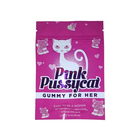 Enhancement Gummies Pink Pussycat Double 24pk Qni Wholesale
