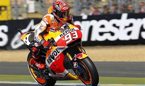Sainz deslumbra y alonso es 9º. Clasificación MotoGP GP de Francia 2015: pole de Márquez ...