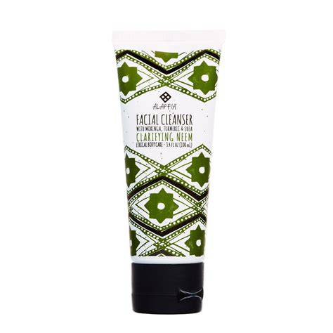 Alaffia Neem Turmeric Clarifying Facial Cleanser Gently Cleanses Skin