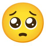 Iphone emojis png sad emoji clipart iphone sad dp for whatsapp of cartoon 5250249 vippng. 🥺 Pleading Face Emoji on Google Android 11.0